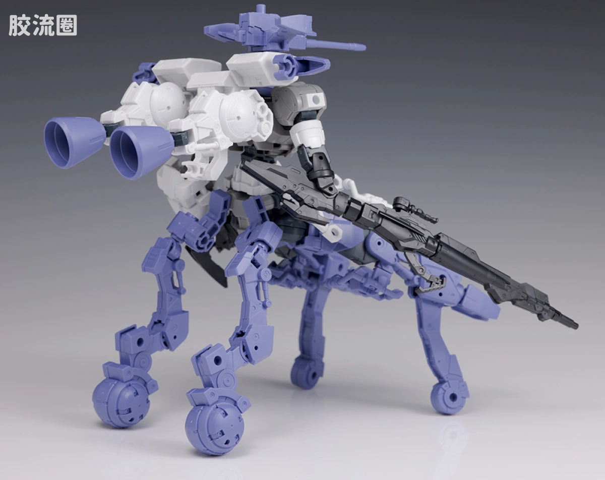 30MM 1/144 Extended Armament Vehicle EV-07 Exa Vehicle(太空载具ver.)[紫色] - 图片